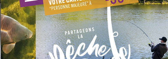 Carte de pêche majeure offre d’automne-50%