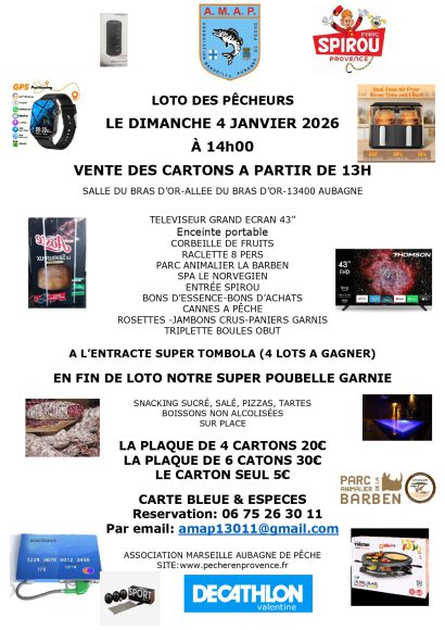 amap13 affiche loto 2026